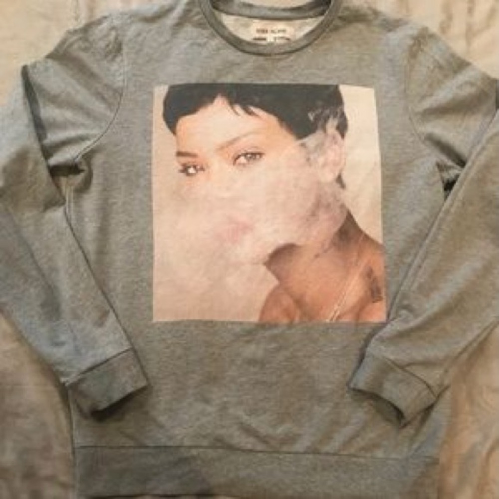 Rihanna River Island Sweatshirt (Size:M) NEW